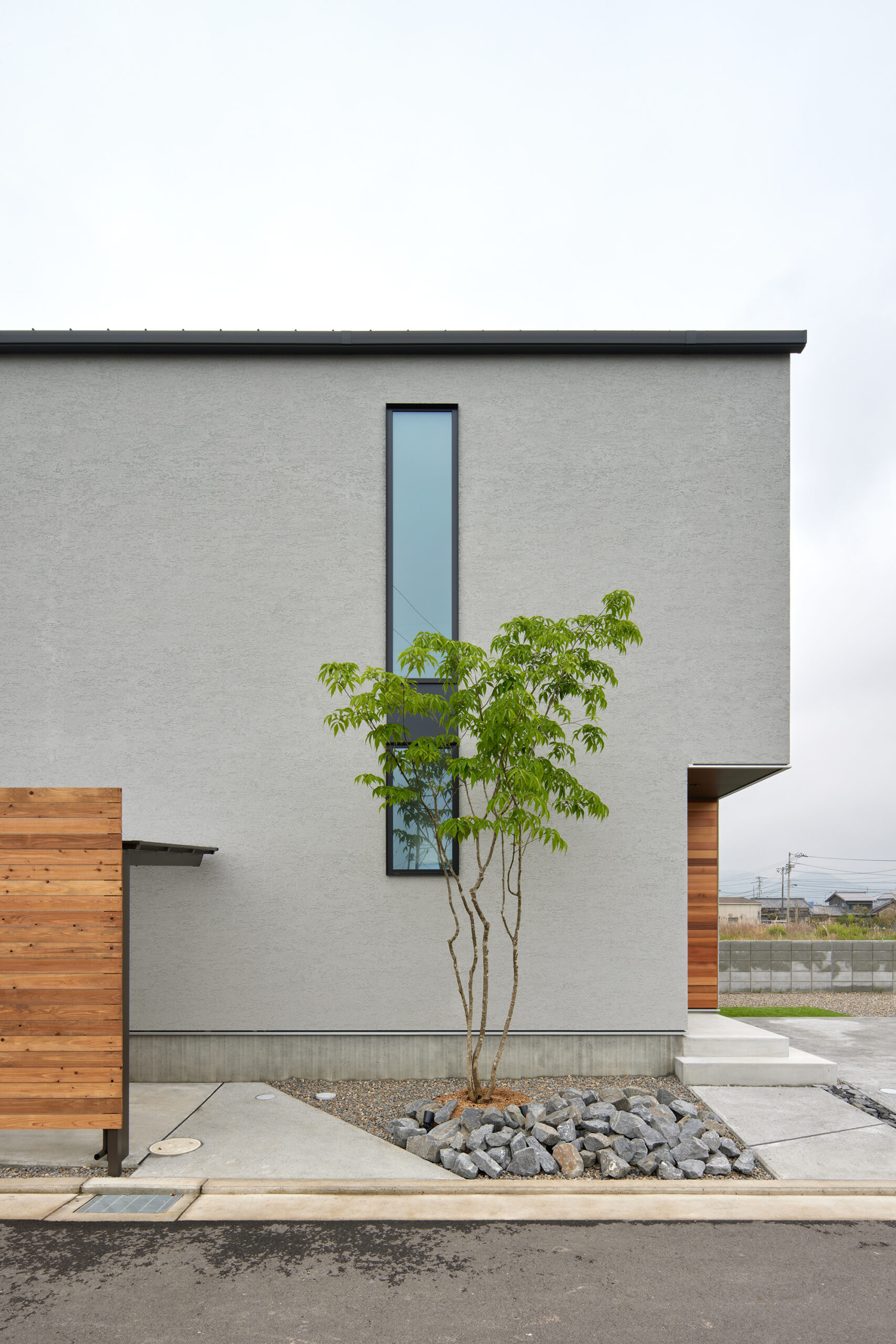 <p>外壁材③<br />
吹付け外壁(目地あり)</p>
