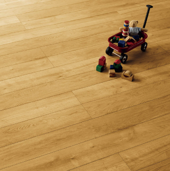 <p>床材<br />
新建材 合板フローリング</p>
